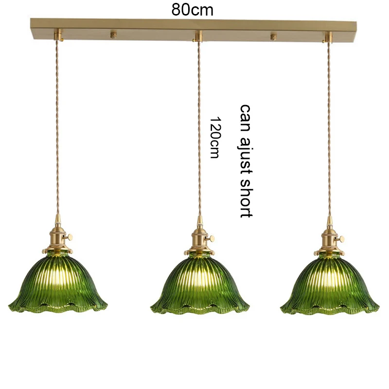 Moderne Glazen Hanger Licht Eetkamer Retro Kroonluchter Creatief Hangend Licht Transparante Lampenkap Voor Restaurant Lamp Plafond hanglamp keuken hanglampen eetkamer vintage verlichting goud glas