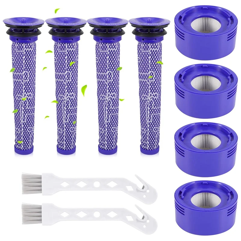 EAS-voor Dyson V7 V8-serie stofzuigers HEPA-postfilters en voorfilters, vervangende accessoires Filter 965661-01 en 96747