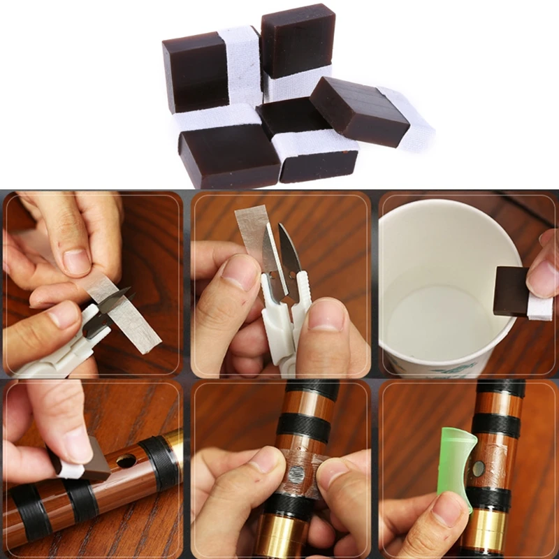 

Traditional Bamboo Flute, Diaphragm Solid Glues, Chinese Dizi Parts for Musical Instrument, Repai Care Accessory