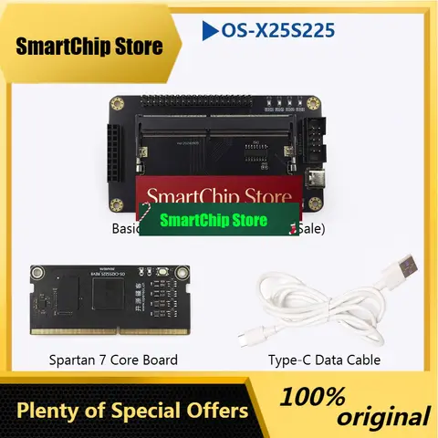 SmCpOS-X25S225 Xilinx Spartan 7 FPGA Beginner Development Board Core Board For Embedded System Learning