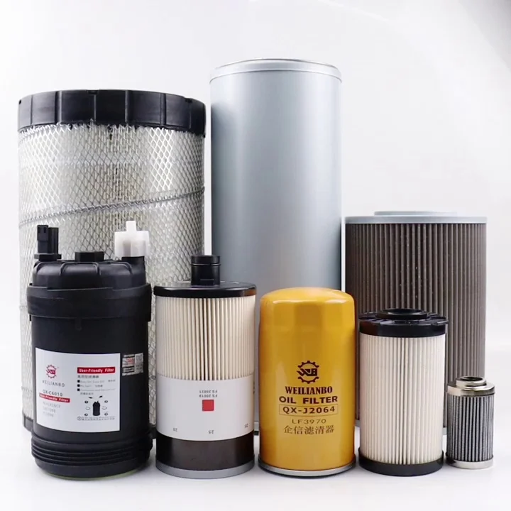 For LIUGONG CLG 920E 921 926e 922e Whole Vehicle Diesel Air Filter Hydraulic Oil Maintenance Parts excavator accessories