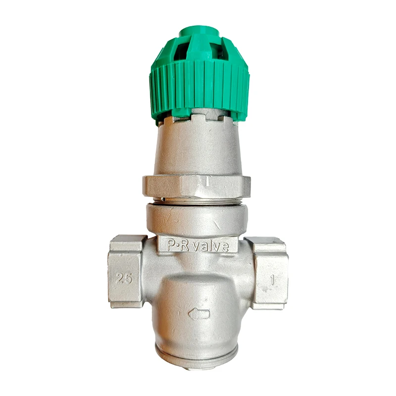 

Y14H-16P stainless steel bellows DN15 20 25 thread wire buckle steam 304 pressure reducing valve