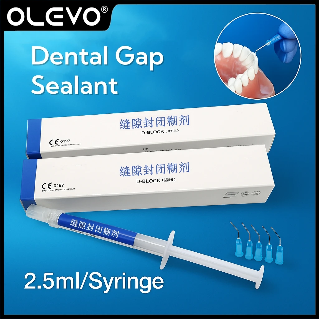 

2.5ml Dental Gap Sealing Paste Oxygen Blocking Agent Prevent Caries DENTEX Composite Resin Curing Teeth Restoration Materials