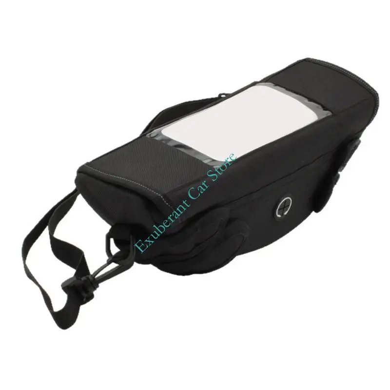 Compacted Motorcycle Headlight Bag Featuring Reinforced Straps And Spacious Interior For Organized Travel Gear