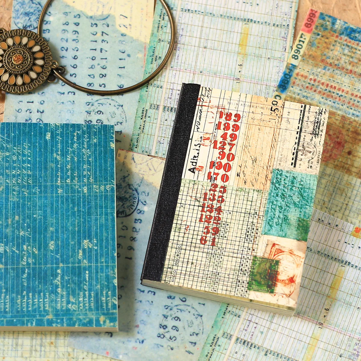 Journamm 48 lembar Kertas Stik - Vintage Collectible Books ulasan dan harga