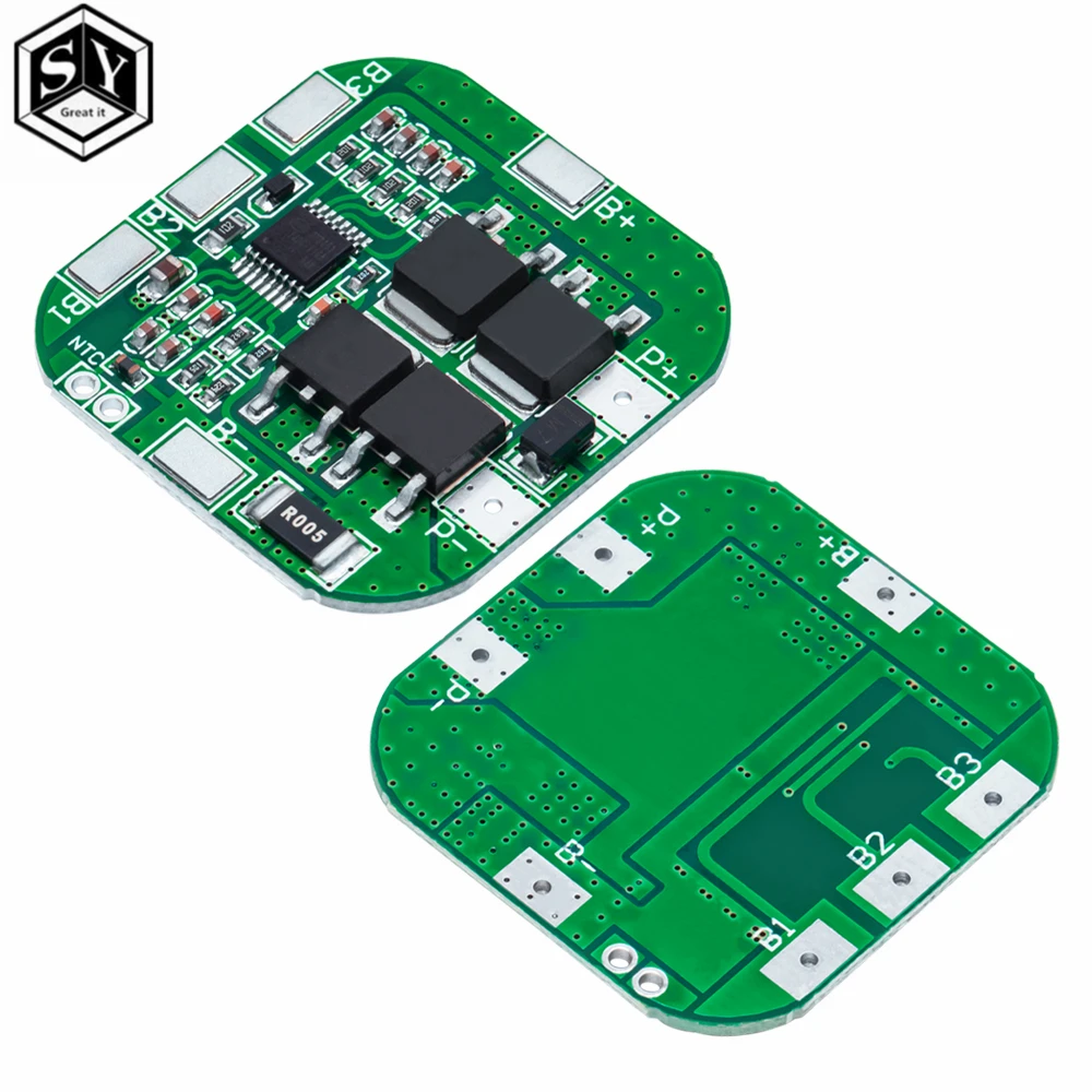 4S 14.8V / 16.8V 20A peak li-ion BMS PCM battery protection board bms pcm for lithium LicoO2 Limn2O4 18650 li battery