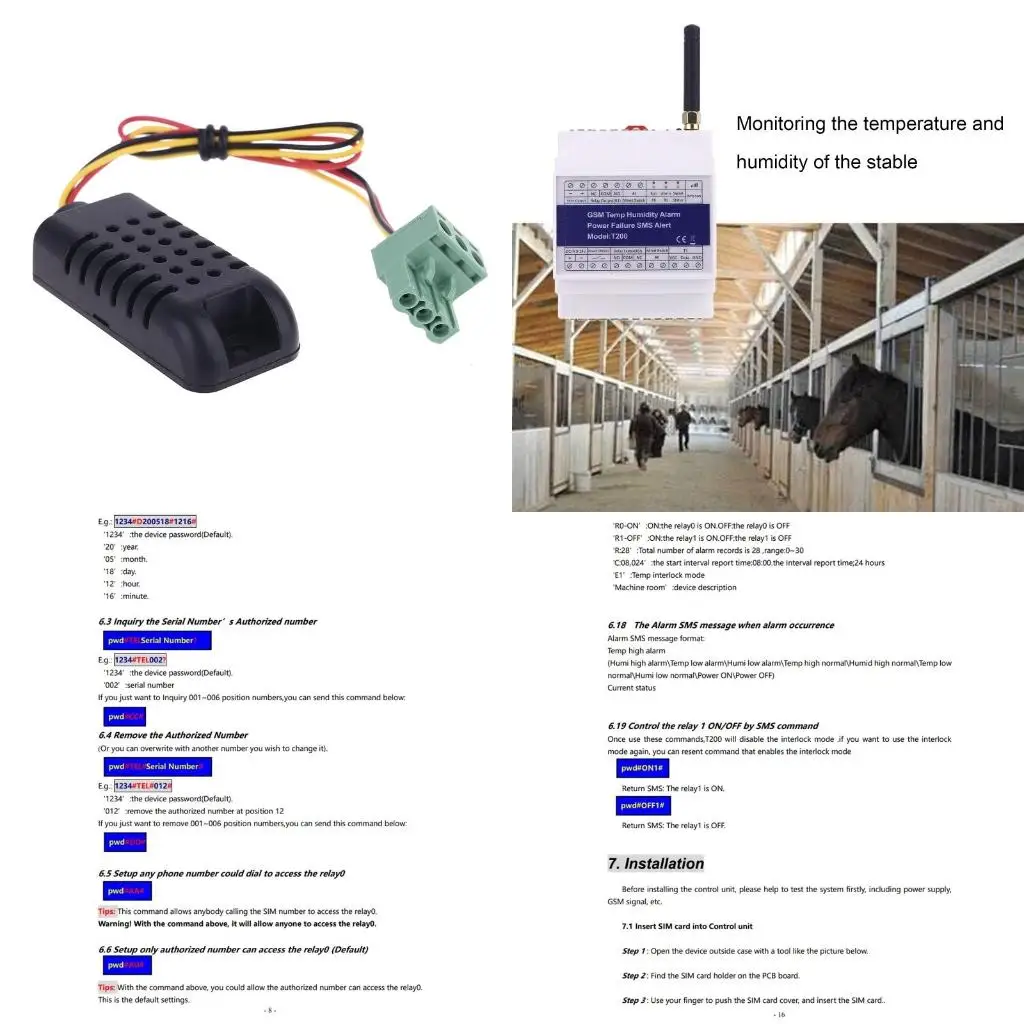 3G 4G Temperature Humidity Power Monitoring for Temp Power Failure high quality,Remote Monitoring Site Temp Power Failure SMS