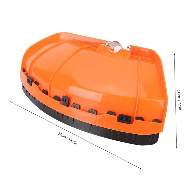 Universal Brush Cutter Shield Lawn Mower Guard Lightweight Plastic Grass Trimmer Blade Protector Cover For 26Mm/28Mm