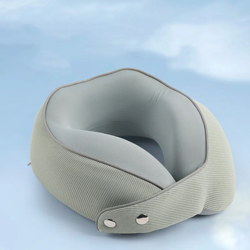 Custom Multi-Function Foldable Adults U Shaped Memory Foam Neck Pillows Travel Pillow for Airplane