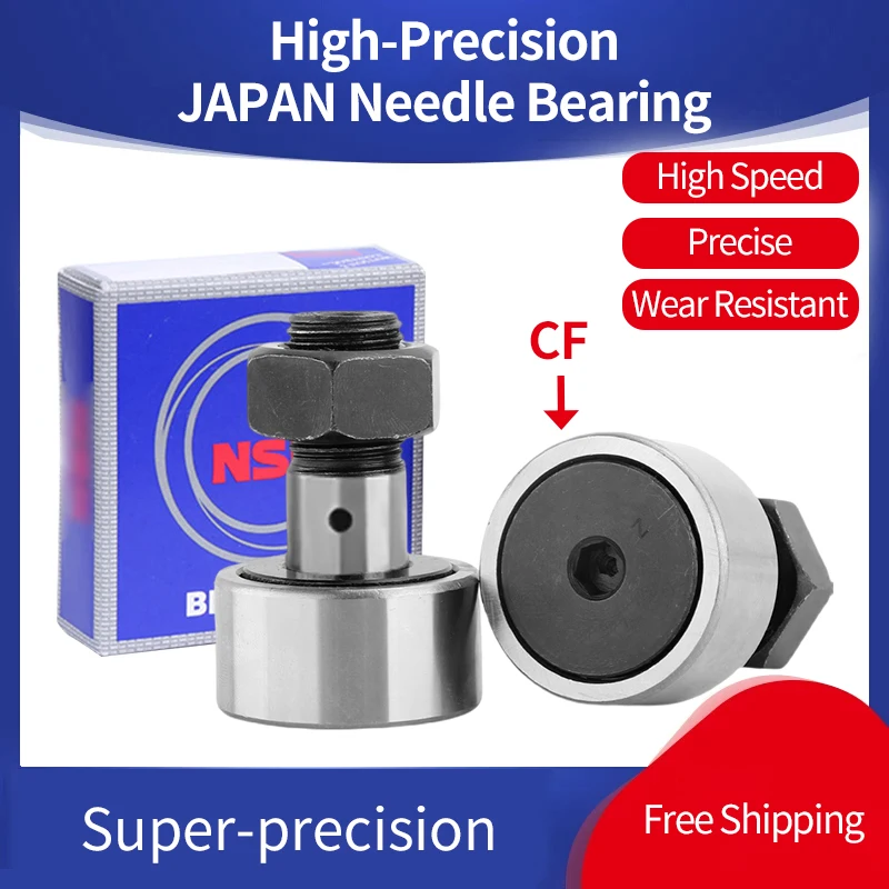 

NSK JAPAN Needle Roller Bearings High Precision Genuine CF 6 8 10 12 16 18 20 24 30-1 CF 30-2