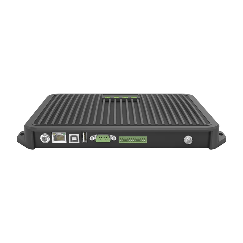 شافون CF801 قارئ محمول ذو 8 قنوات RFID UHF قدرة لمسافات طويلة مدمج في نظام لينكس قارئ بطاقات التحكم في الوصول OEM