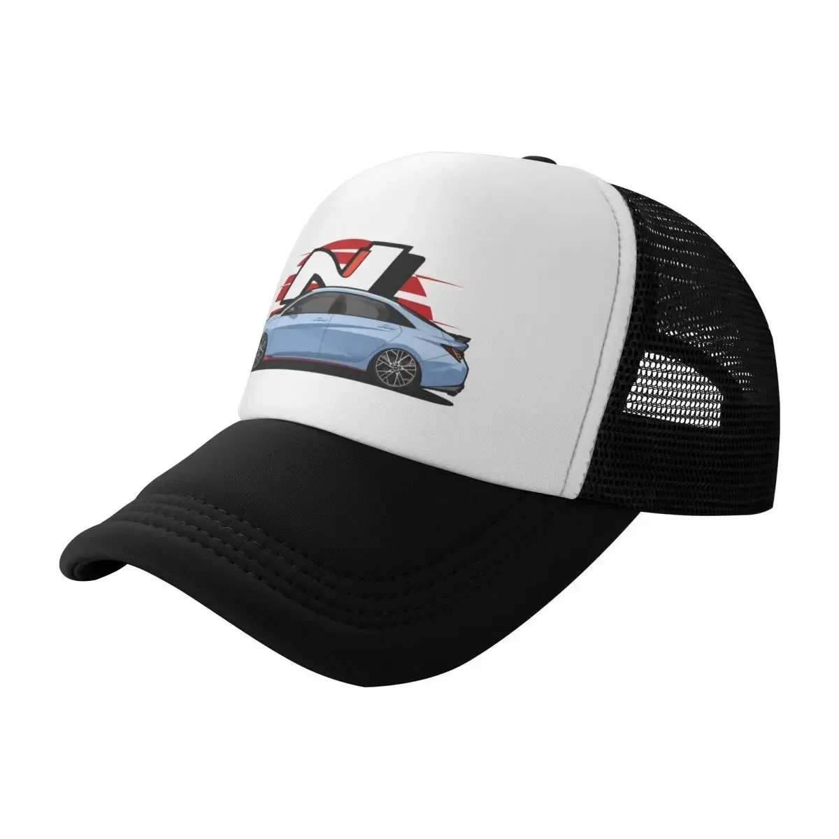 i30N Sedan/Elantra N Side View Baseball Cap Beach western Hat |-F-| dad hat Men Golf Wear Women's