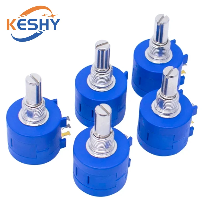 Potenciómetro multivuelta 3590S 500 1K 2K 5K 10K 20K 50K 100K ohm potenciómetro resistencia ajustable 3590 102 202 502 103 3590S-2