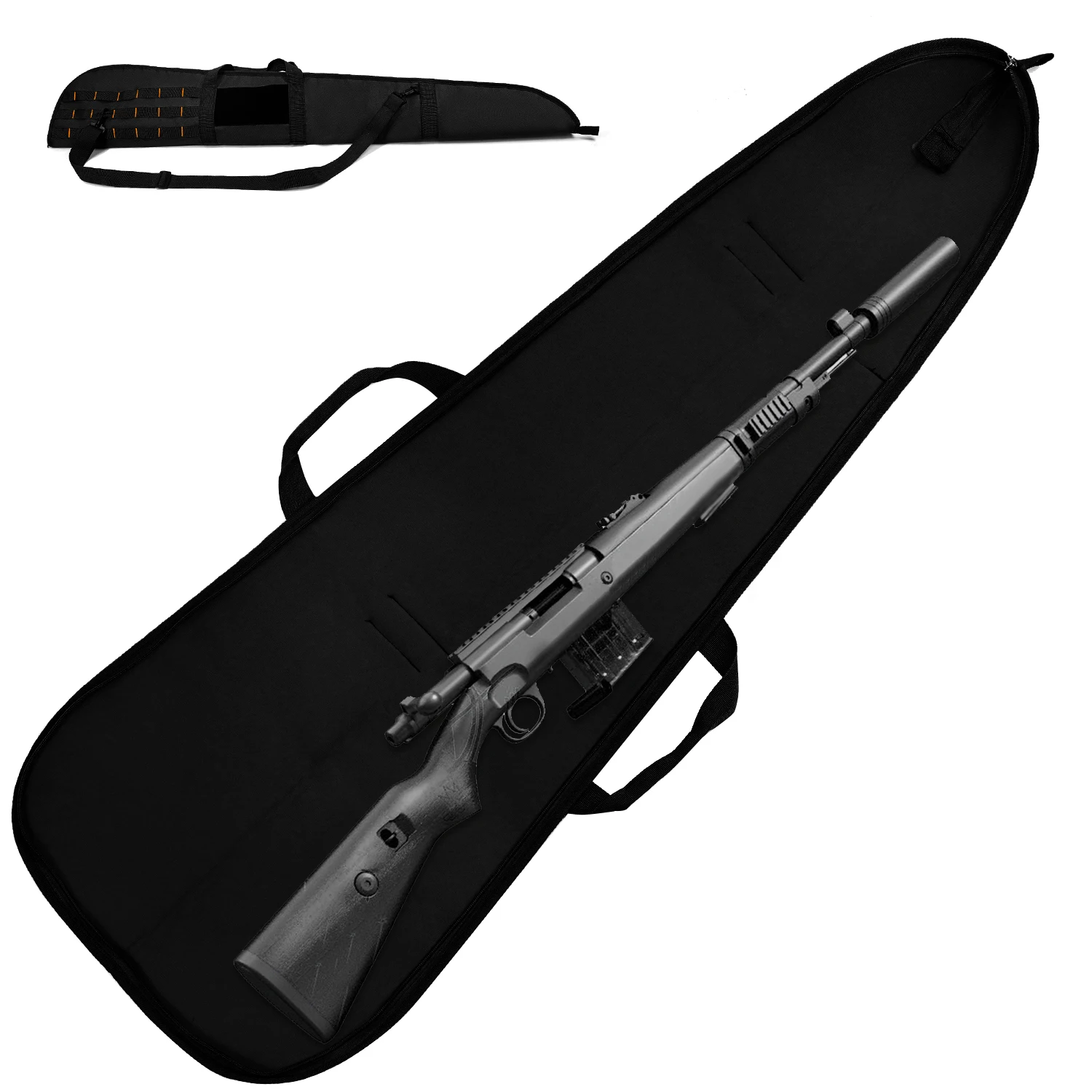 

Чехол для ружья и дробовика, мягкий, с системой Molle, на молнии, с плечевым ремнем, для охоты, стрельбы и хранения