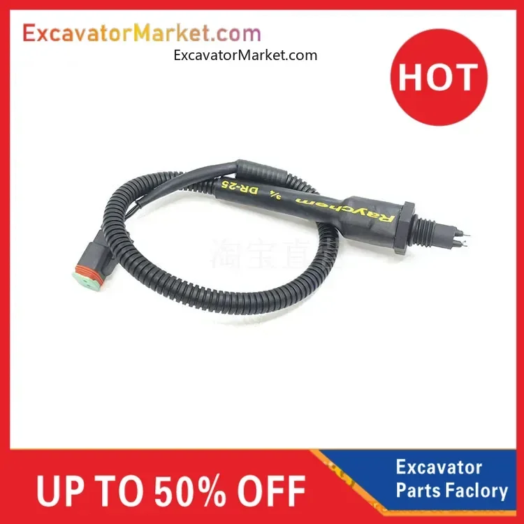 For KOMATSU PC Oil Water Sensor 200 220 240-8 Oil Water Sensor Water Cup Head high quality excavator accessories