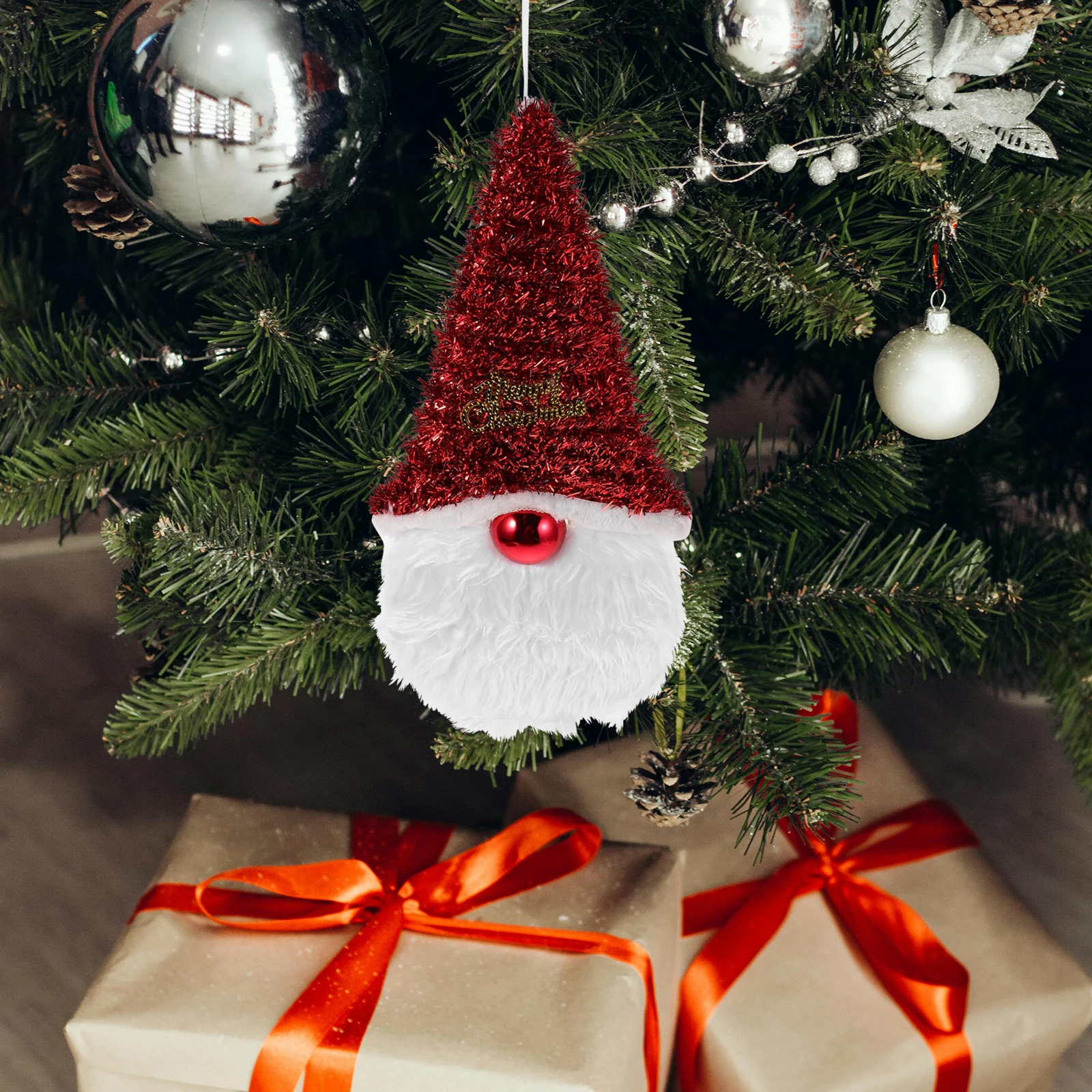 

4 Pcs Christmas Decoration Set Decorative Tree Pendants Ornament Festive Decorations