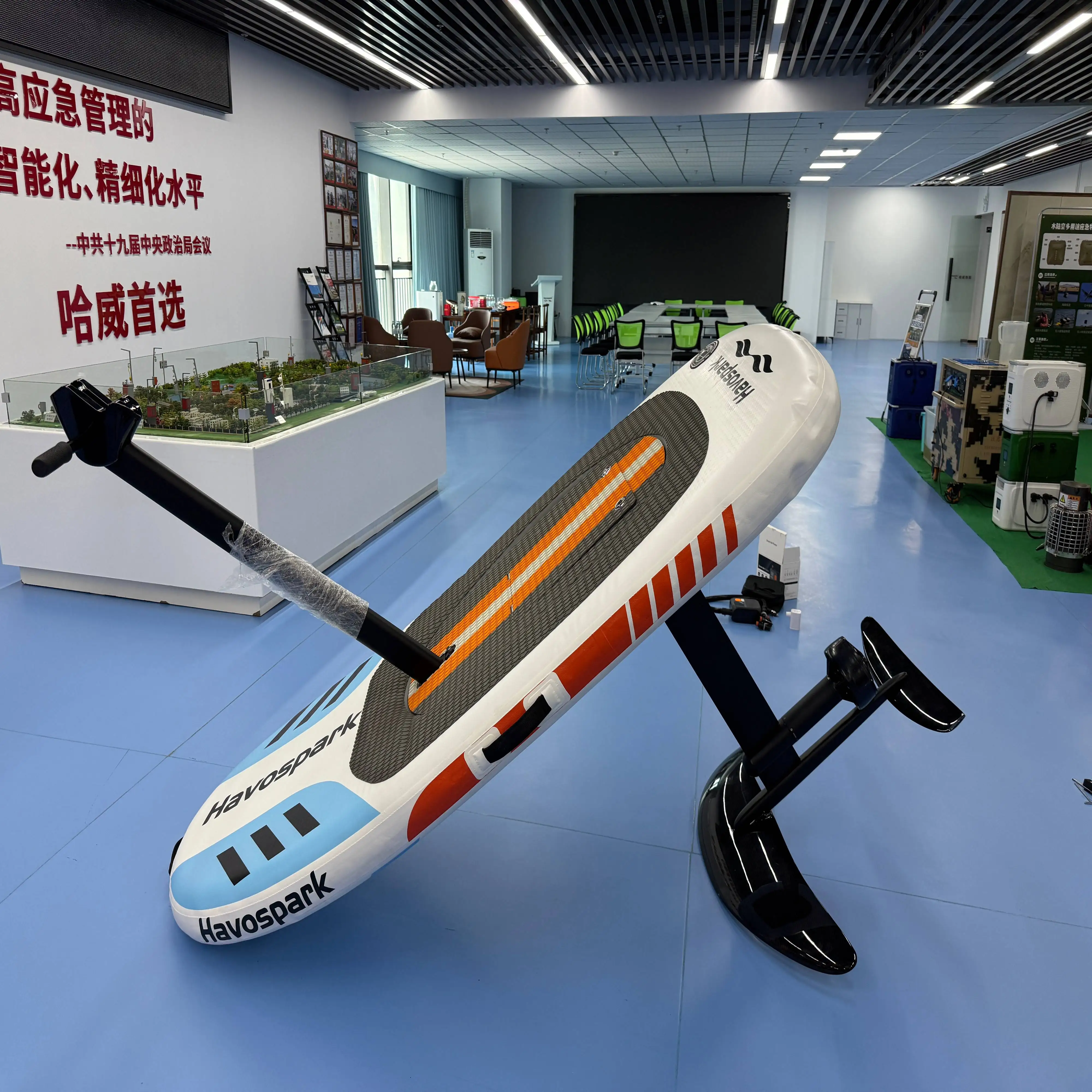 Steerable Electric Inflatable Hydrofoil Surfboard For Sale