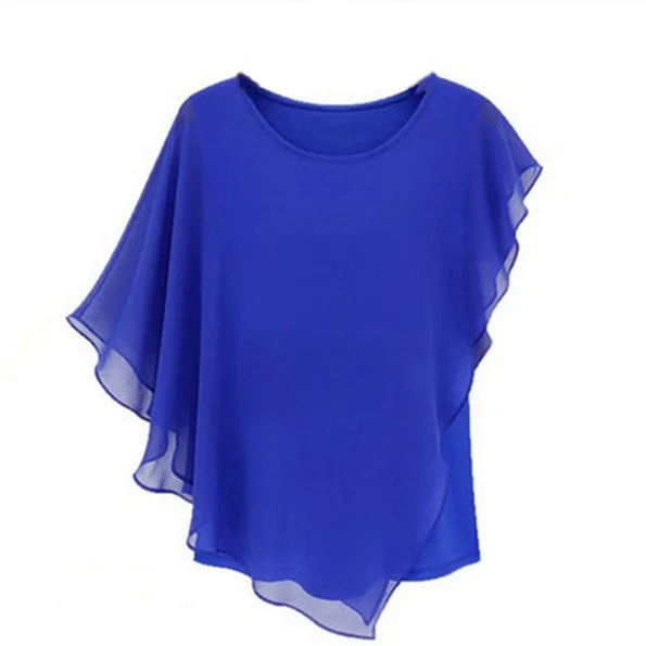Blusa de moda para mujer, cuello redondo, fibra de poliéster, estilo informal y versátil, csetas para mujer, Tops con dise...