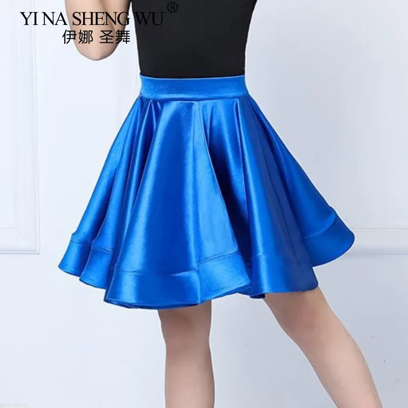 子供用ラテンダンススカート女の子プロフェッショナルラテンサルサダンス競技練習衣装子供モダン社交ダンスウェア