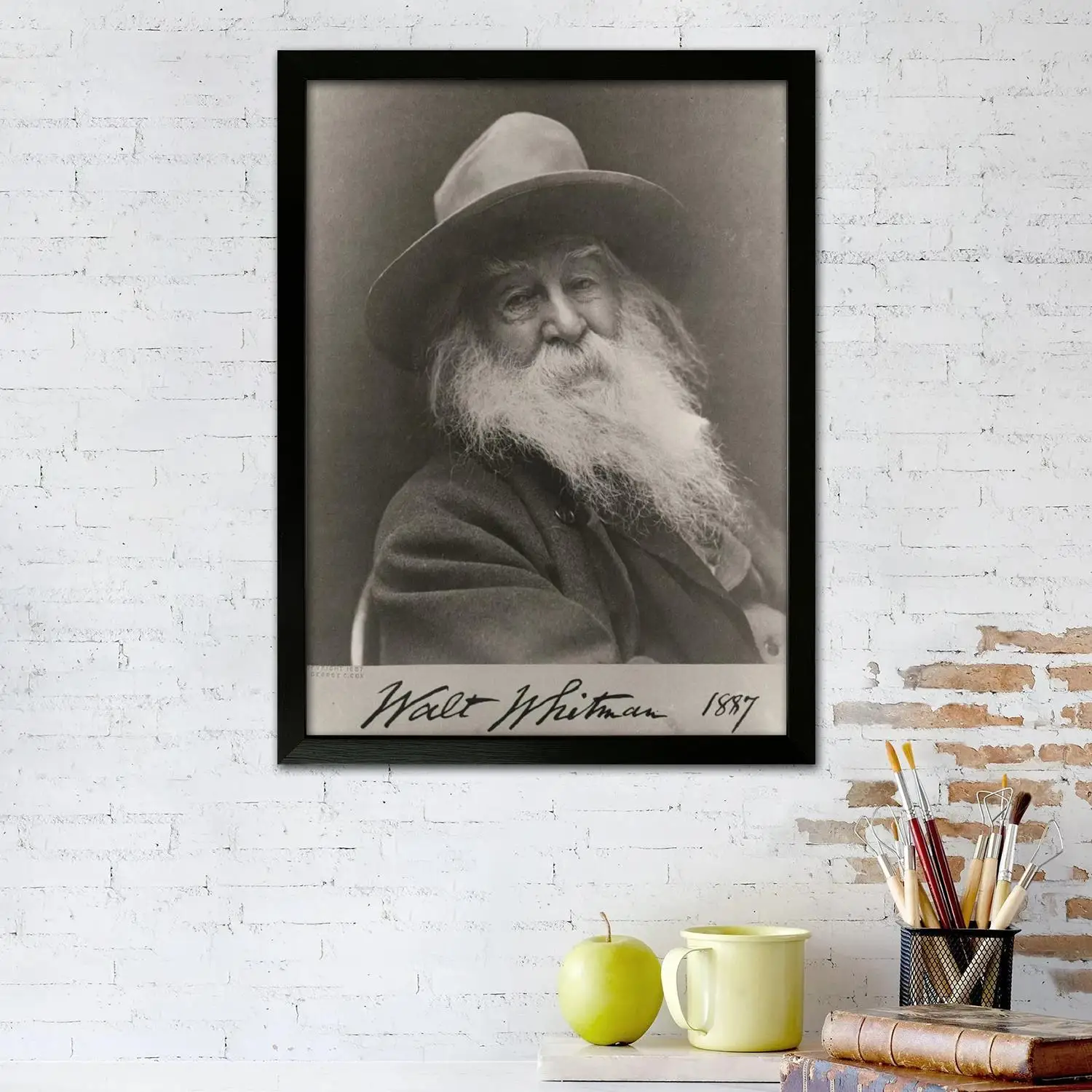 walt whitman poet Canvas Art Poster, Wall Art, Picture Print, Modern Family, Bedroom Decor, Posters,Decorative painting