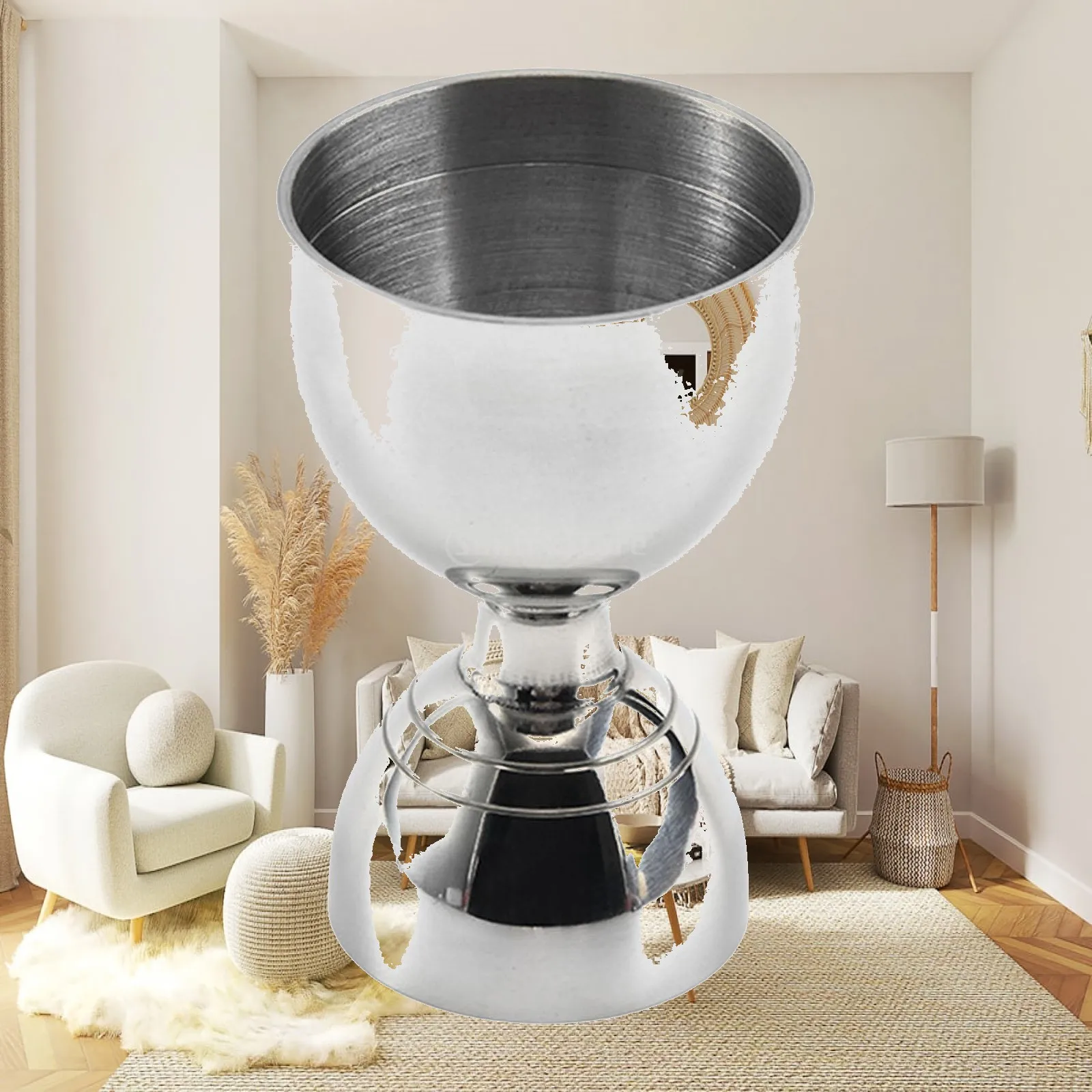 Stainless Steel Bell Jigger 30ml 60ml Accurate Spirit Measure for Cocktail Bar and Party Serving