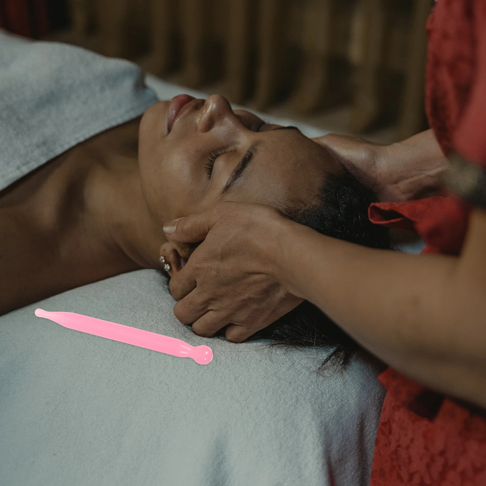 

Массажная палочка из смолы, удобный массажер для ног, рук и головы, портативные стержни для акупунктурных точек, практичный расслабляющий подарок для всех