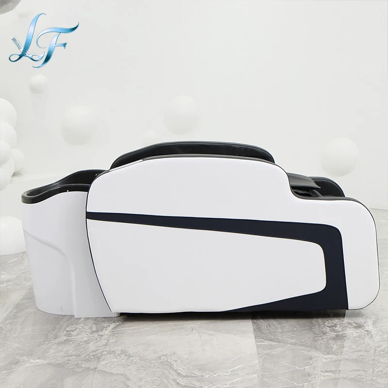 Salon Professional Electric Hair Washing Massage Chair Head Water Therapy Shampoo Bed For Barbershop High Quality Comfortable