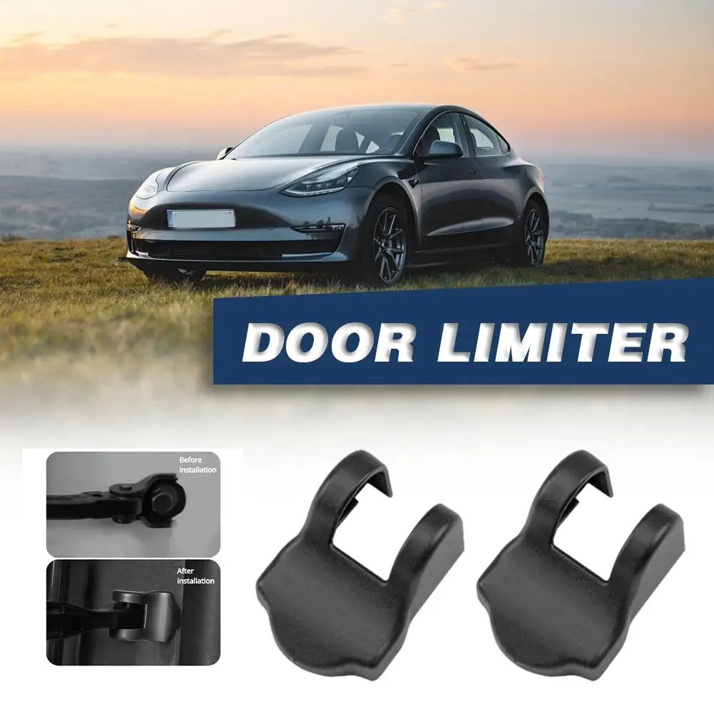 For Tesla Model Y/3/3+ Highland 2024 Door Limiters Protective Protect Lock Covers CapDoor Rust Cover Prevention Protection F9C4