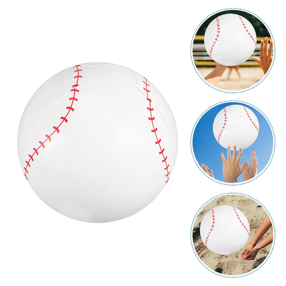 4 pièces gonflable Baseball nager flottant petite piscine gonflable jouet d'eau balles jouets