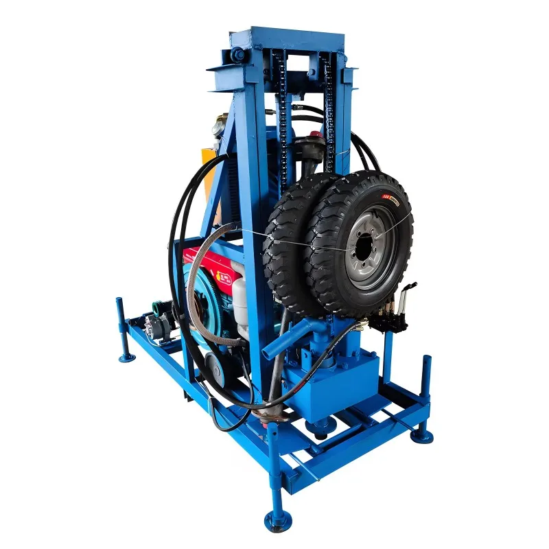 

Water Well Drilling RigPortable Diesel Core Drilling Rig For Water Well Max 200m Depth 220V