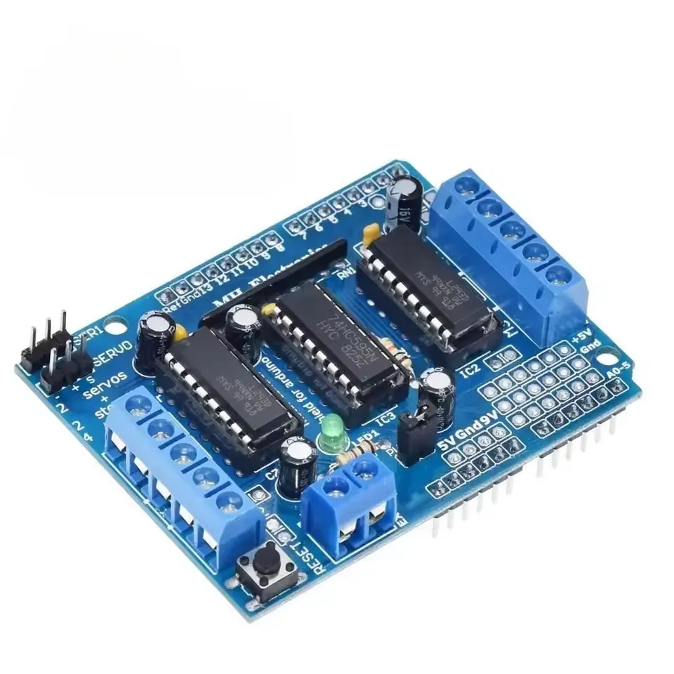 L293D Motor Driver Shield DC Stepper Motor Control Expansion Board Multi Channel Drive Module Compatible With Arduino DIY