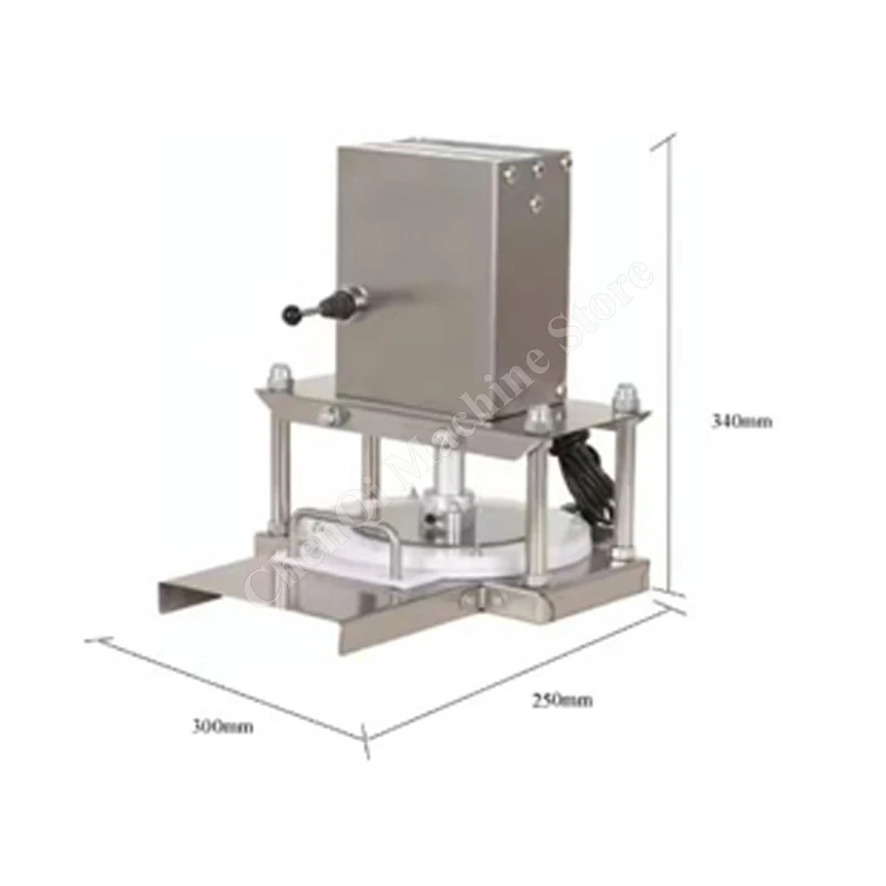 Electric Dough Presser Machine Pastry Press Machine 22cm Diameter Cake Sheeter Machine Chapati Roti Maker Machine