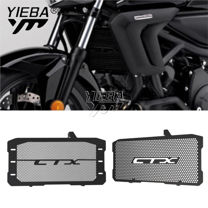 FOR HONDA CTX700 2014-2017 2018 2019 2020 CTX 700 Motorcycle CNC Radiator Grille Guard Protection Water Tank Guard Accessories
