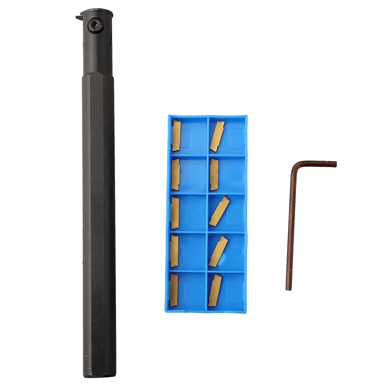 High Quality Nice Portable Pratical Cutting Tool Holder Inserts 10p MGMN150 Alloy Steel + Carbide Internal Grooving