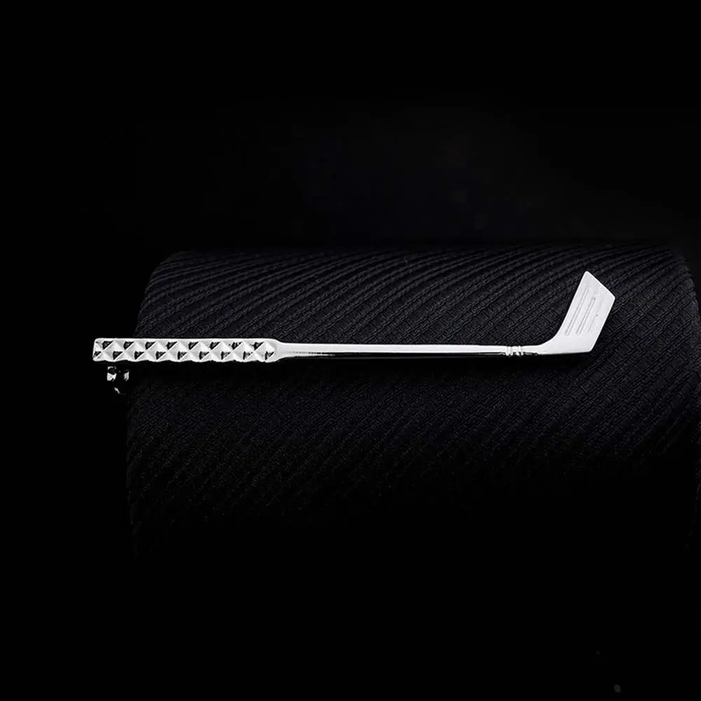 Clasp High Quality Key Shape Wedding Gifts for Men 1 Piece Glasses Shape Jewelry Tie Clip Necktie Clips Pin