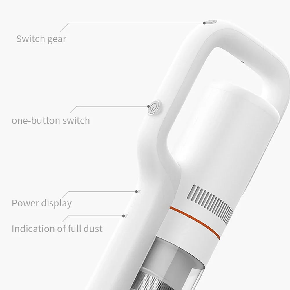 ROIDMI F8 Pro مكنسة كهربائية محمولة شفط إعصاري مجمع الغبار المحمول 2022 جديد