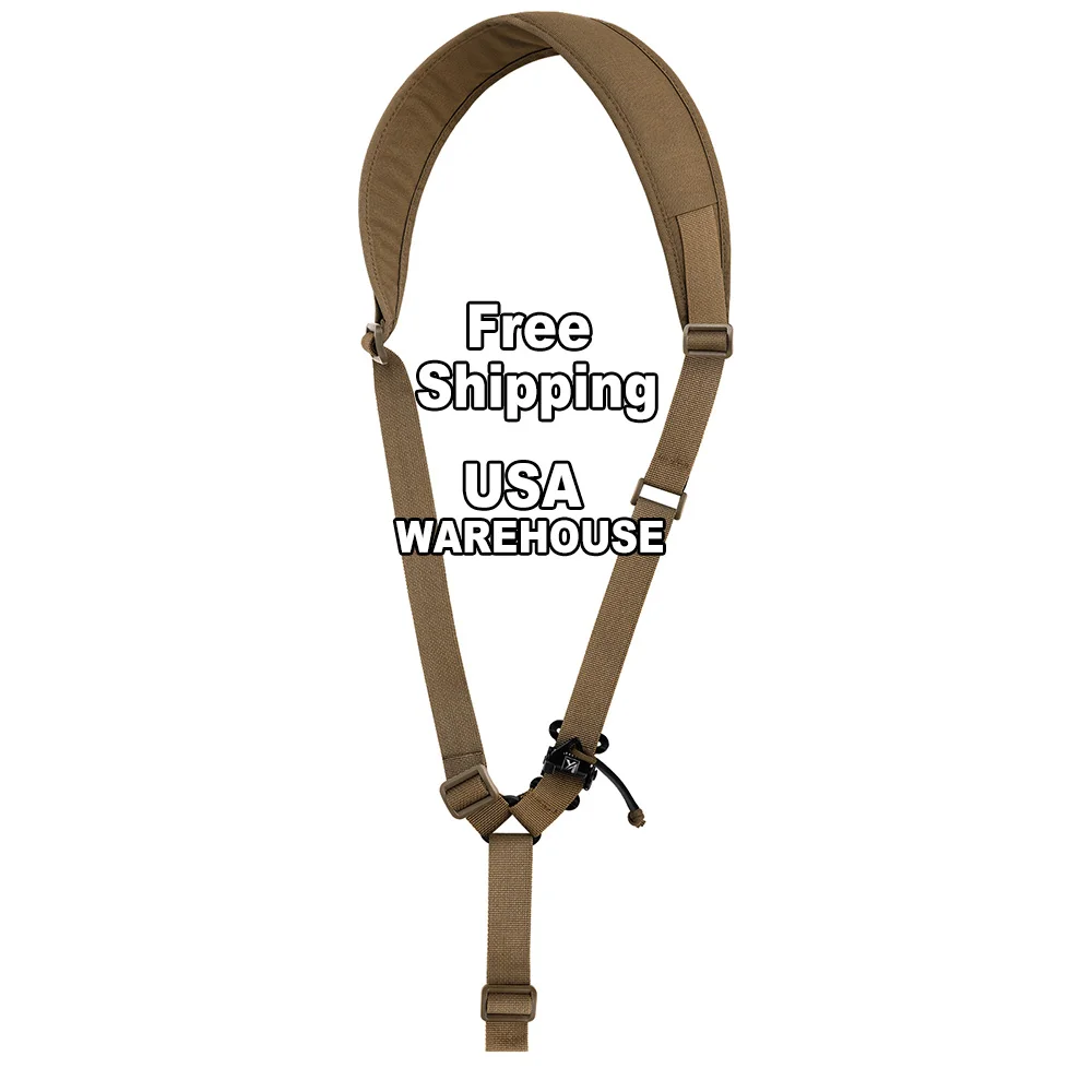 

Склад США KRYDEX 500D Нейлоновый регулируемый плечевой ремень Тактический одноточечный модульный ремень