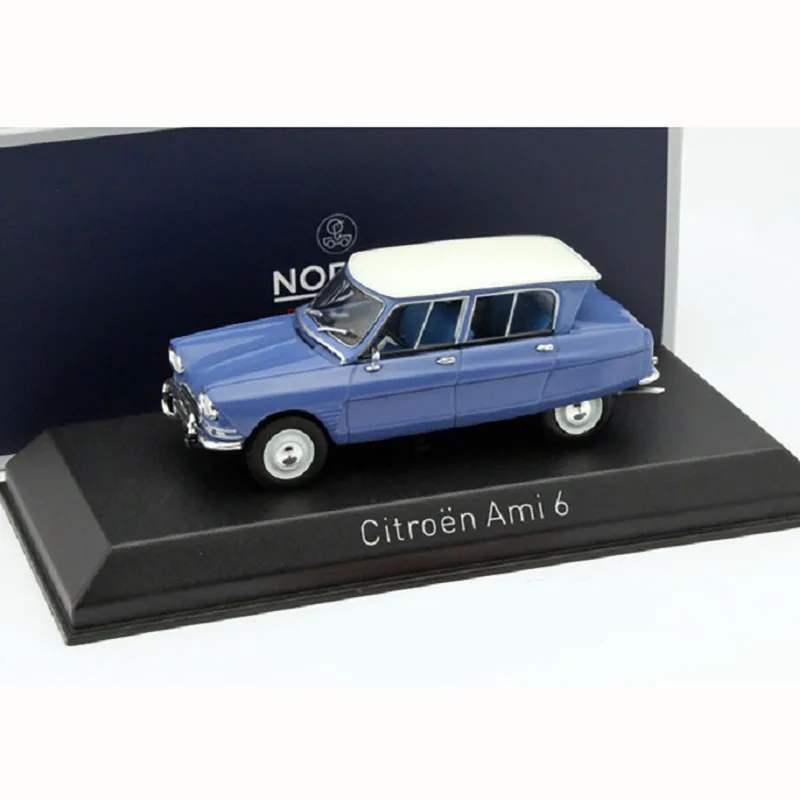 1:43 Scale Citroen Ami 6 1967 Alloy Vintage Car Model