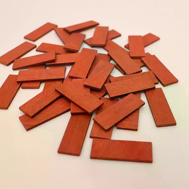 

10Pcs 1: 12 Scale Mini Wooden Dollhouse Floor Boards Miniature Dollhouse Flooring Bamboo Furniture For Model Accessories