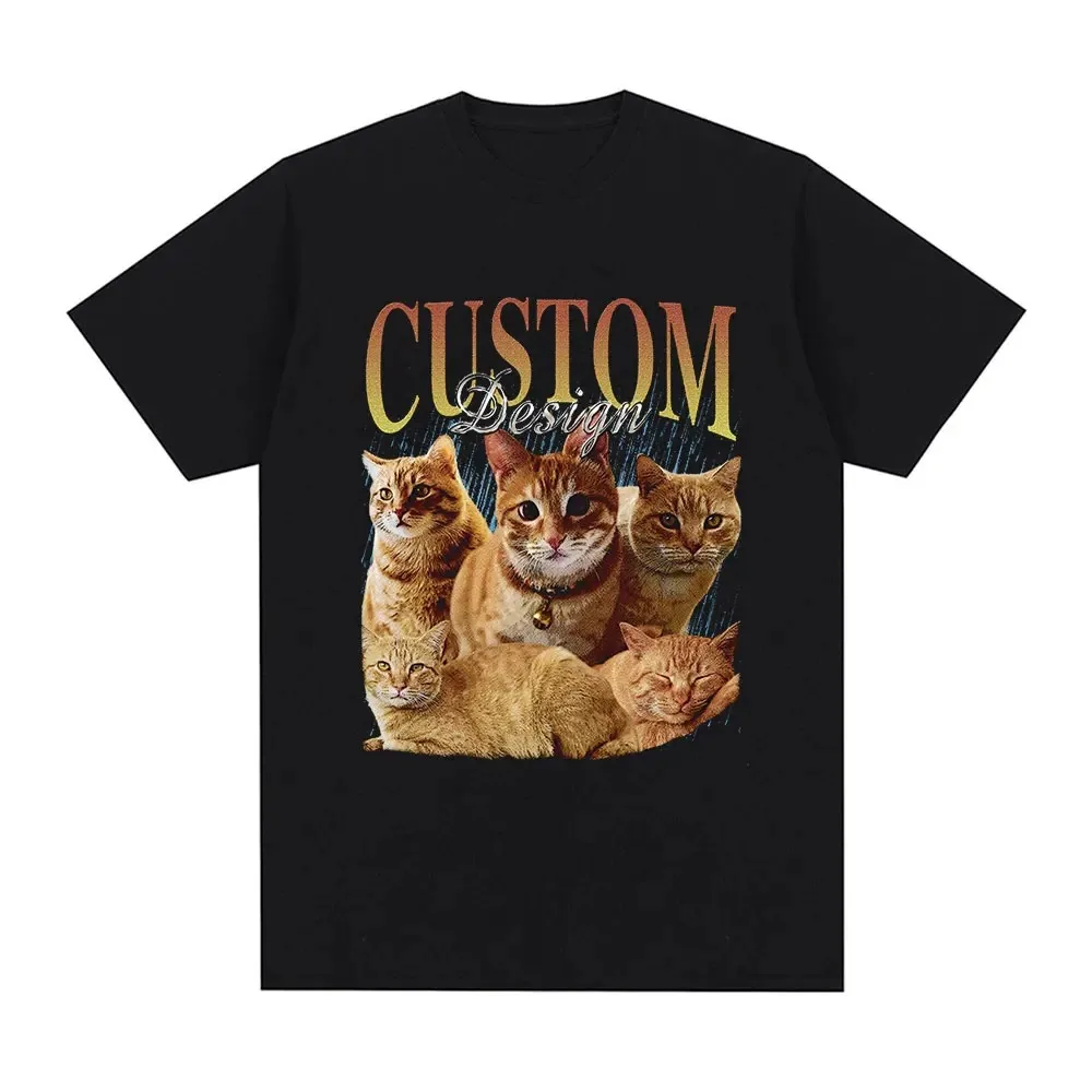 Professional Pussy Eater Funny Cat Lover T Shirt Men's Clothing Fashion T-shirts Cotton Casual Oversized Tee Shirt Streetwear