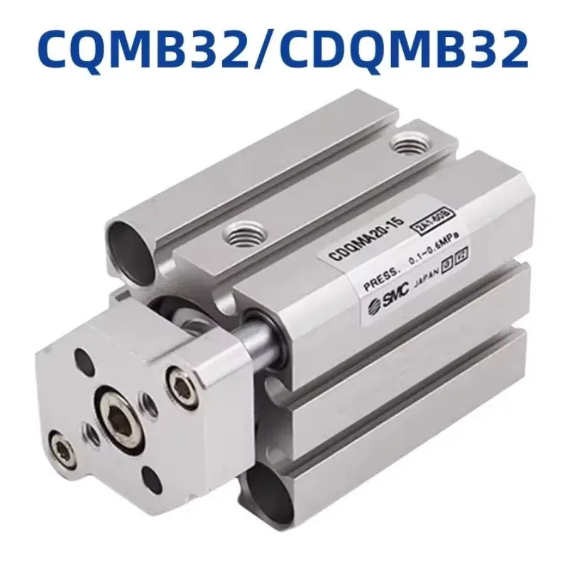 

Пневматический цилиндр CDQMB CQMB CQMB32 CDQMB32 с двойным действием, ход 5-100 мм, новый, оригинальный, с направляющей штангой, компактный, со встроенным магнитом