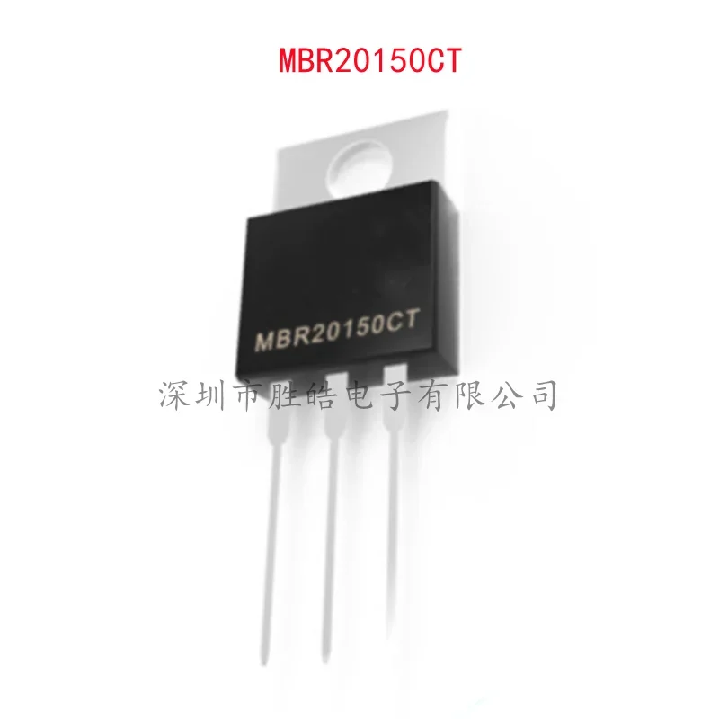 

(10PCS) MBR20150CT MBR20150 20150CT B20150G 20A 150V Schottky Rectifier Diode Straight Into The TO-220 Integrated Circuit