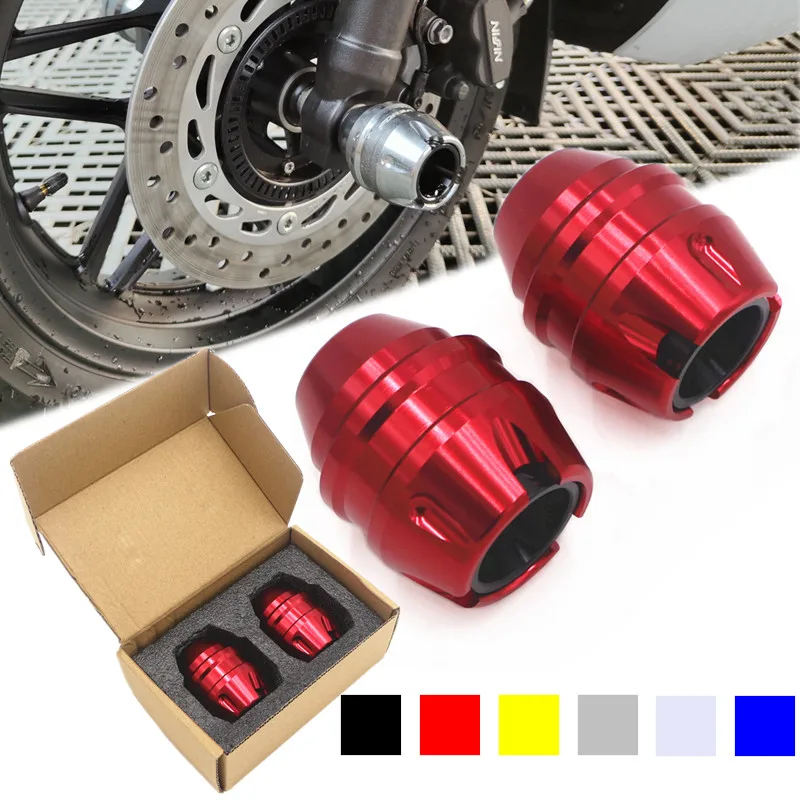 

For Yamaha NMAX155 XMAX300 NMAX XMAX 300 250 NVX155 MotorcyclFront Fork Wheel Fall Protection Frame Slider Anti Crash Protector