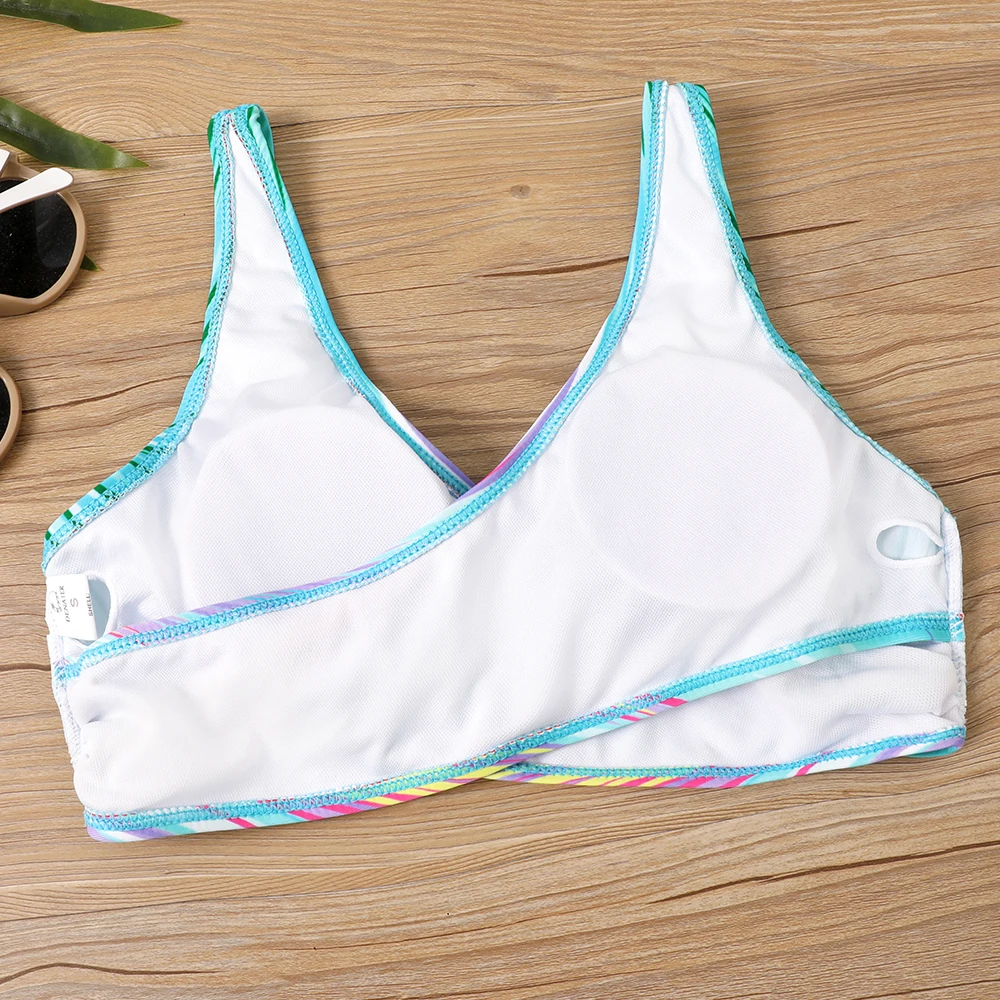 2023 Summer High Waist Swimsuit Bikini Women New Design Printing Swimwear Two Piece Set Beachwear Swim Suit Vintage Bathing Suit