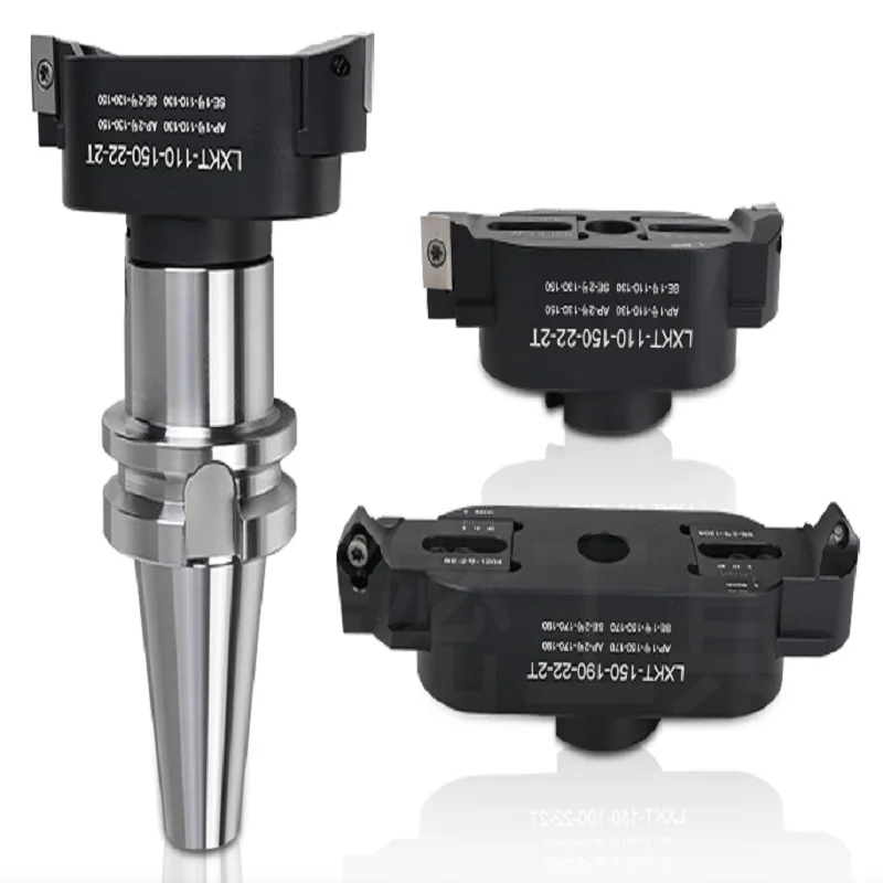 Non Standard Adjustable Diameter 45 Degree Flat Flying Cutter Head For Aluminum Use, Aluminum Alloy Bridge Milling Cutter Head