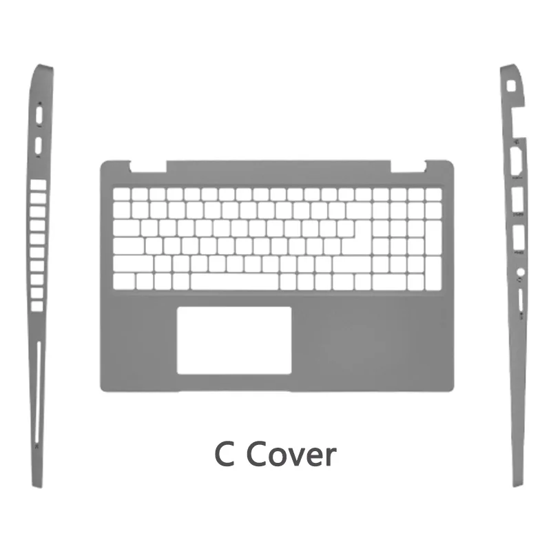 新しい Latitude 5530 E5530 ラップトップ画面バックカバーフロントフレームパームレスト上部下部ベースケース 094D8X グレー