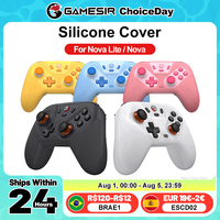 GameSir Nova Lite Silicone Cover Nova Protective Cover Case Gamepads Joystick Cover Shell Anti-Slip Black White Yellow Blue Pink