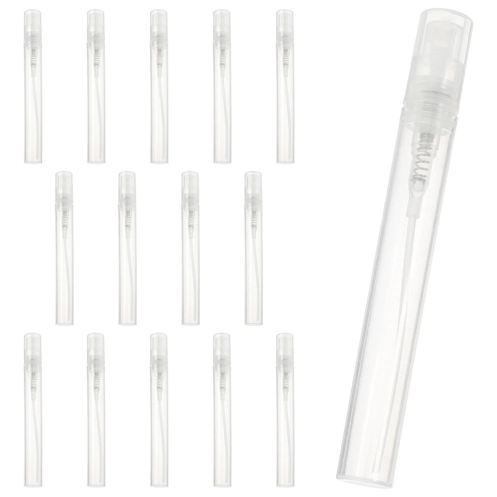 

15 Pcs Bottles Small Travel Size Refillable Spray Aromatherapy Sample Small Perfume Bottle Dispenser Lightweight Safe