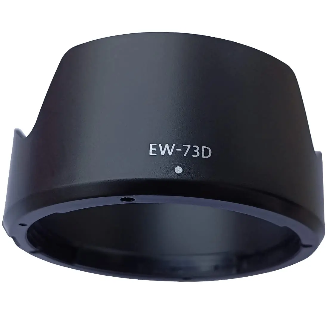 Lens Hood replace EW-73D EW73D for Canon EF-S 18-135mm f/3.5-5.6 IS USM / 18-135 mm F3.5-5.6 IS USM / RF 24-105mm F4-7.1 IS STM