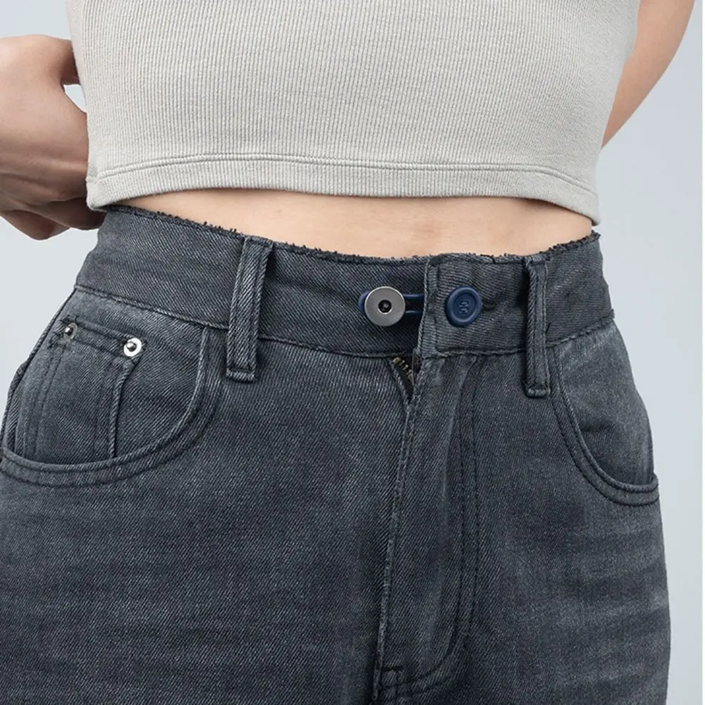 

10 шт., эластичные удлинители брюк, пуговицы, удлинитель шеи, гибкий воротник, удлинитель пуговиц, удлинение пряжки, рубашки, расширители пуговиц